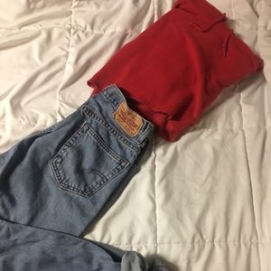 Vintage Levi’s 560 high waisted